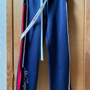 ALEXIS LAVIGNE Active Wear Pants Navy Size XS